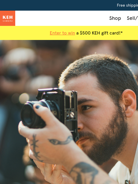 keh newsletter: Your event photography kit starts here