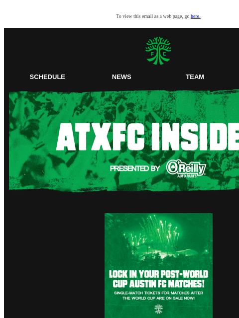 austinfc newsletter: ATXFC Insider: 2026 Dream Starter Finalists, Playe...
