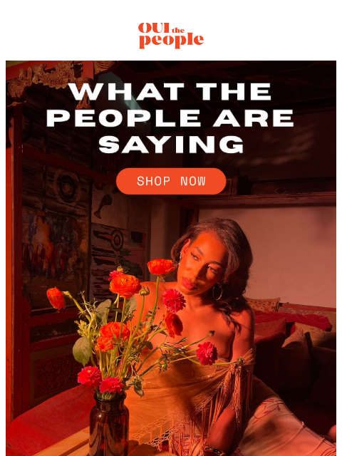 ouithepeople newsletter: “Absolutely amazing from first spray to dry down”