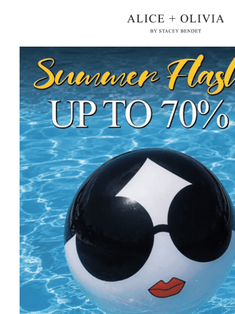 aliceandolivia newsletter: ⚡️MDW FLASH SALE STARTS NOW⚡️