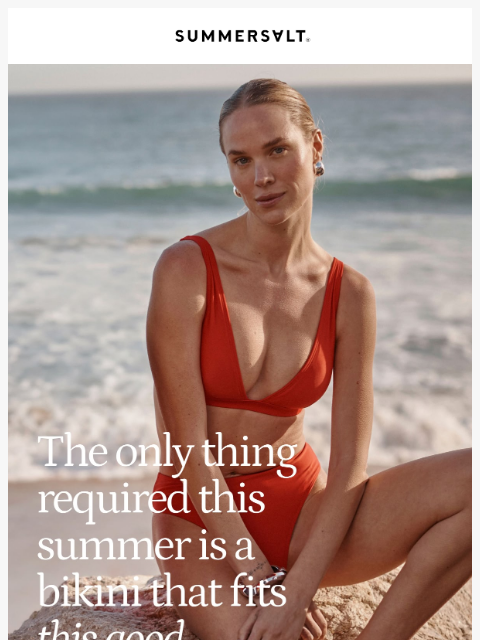 summersalt newsletter: The Bikini Edit Has Arrived