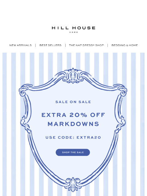hillhousehome newsletter: The Memorial Day SALE is Here! ☀️