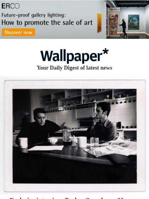 futureplc newsletter: Barber Osgerby to close: exclusive interview