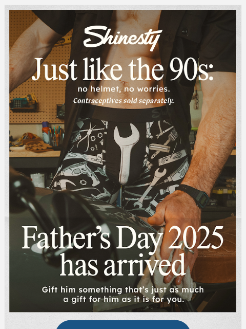 shinesty newsletter: the right tool for his…