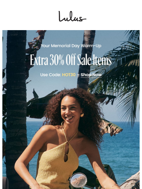 Have you heard? HOT30 gets you an extra 30% off sale items. xoxo Lulus ͏ ͏ ͏ ͏ ͏ ͏ ͏ ͏ ͏ ͏ ͏ ͏ ͏ ͏ ͏ ͏ ͏ ͏ ͏ ͏ ͏ ͏ ͏ ͏ ͏ ͏ ͏ ͏ ͏ ͏ ͏ ͏ ͏ ͏ ͏ ͏ ͏ ͏ ͏ ͏ ͏ ͏ ͏ ͏ ͏ ͏ ͏ ͏ ͏ ͏ ͏ ͏ ͏ ͏ ͏ ͏ ͏ ͏ ͏ ͏ ͏ ͏ ͏ ͏ ͏