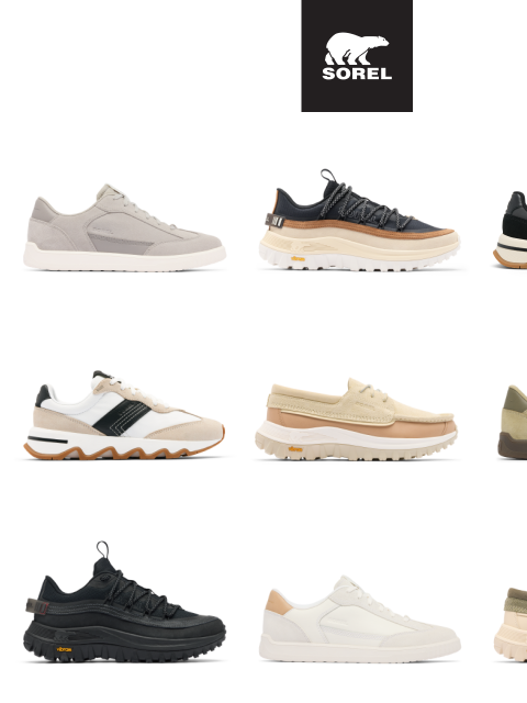 sorel newsletter: Our Guide to Men’s Sneakers