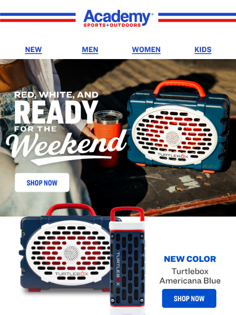 academy newsletter: All the Patriotic Gear You Need