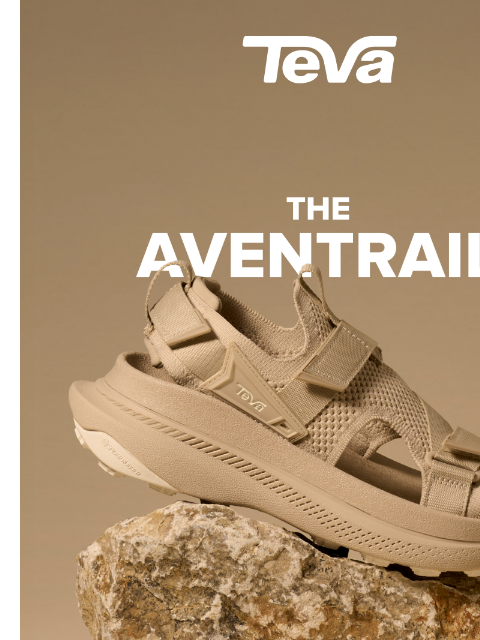 teva newsletter: Aventrail Sandal: Comfort That Keeps Up
