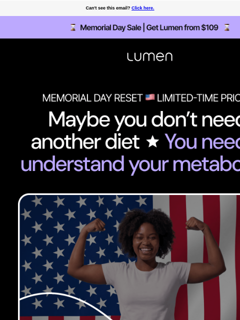 lumen newsletter: Diet culture hates this approach