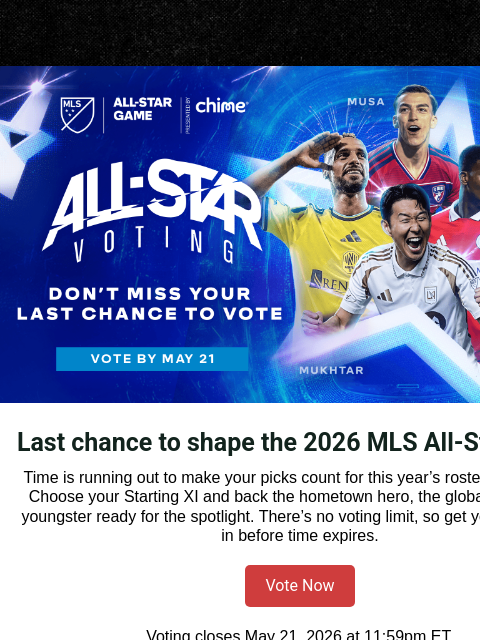 mlssoccer newsletter: Don't miss your chance to be heard!