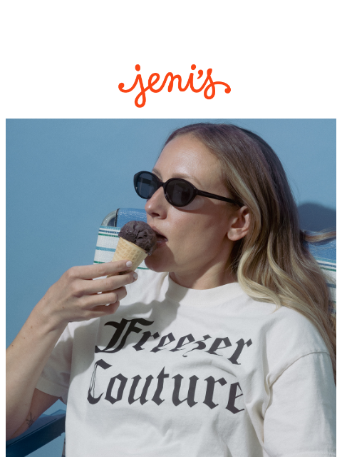 jenis newsletter: Pick up ice cream for the long weekend!