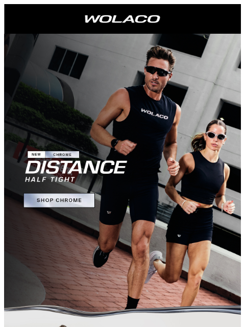 wolaco newsletter: NEW ARRIVAL | The Distance Half Tight in Chrome ⛓️