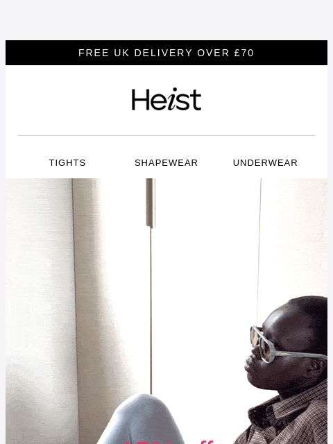 heist-studios newsletter: 15% OFF SITEWIDE