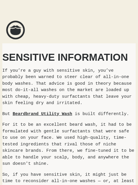 Information about washing sensitive skin ͏ ͏ ͏ ͏ ͏ ͏ ͏ ͏ ͏ ͏ ͏ ͏ ͏ ͏ ͏ ͏ ͏ ͏ ͏ ͏ ͏ ͏ ͏ ͏ ͏ ͏ ͏ ͏ ͏ ͏ ͏ ͏ ͏ ͏ ͏ ͏ ͏ ͏ ͏ ͏ ͏ ͏ ͏ ͏ ͏ ͏ ͏ ͏ ͏ ͏ ͏ ͏ ͏ ͏ ͏ ͏ ͏ ͏ ͏ ͏ ͏ ͏ ͏ ͏ ͏ ͏ ͏ ͏ ͏ ͏ ͏ ͏ ͏ ͏ ͏ ͏ ͏ ͏ ͏ ͏