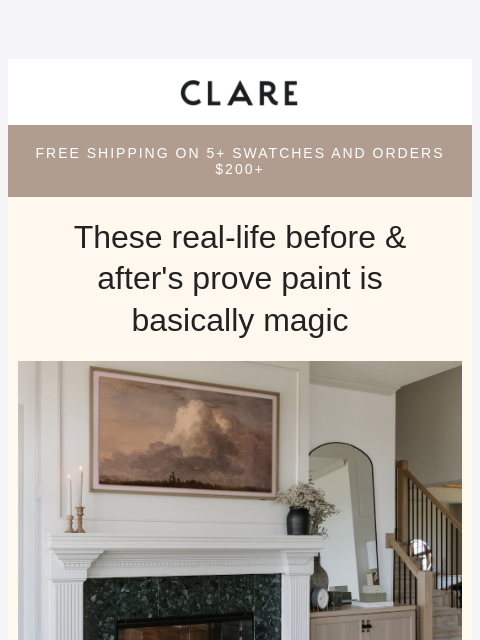 clare newsletter: Warning: these transformations WILL cause sudden p...