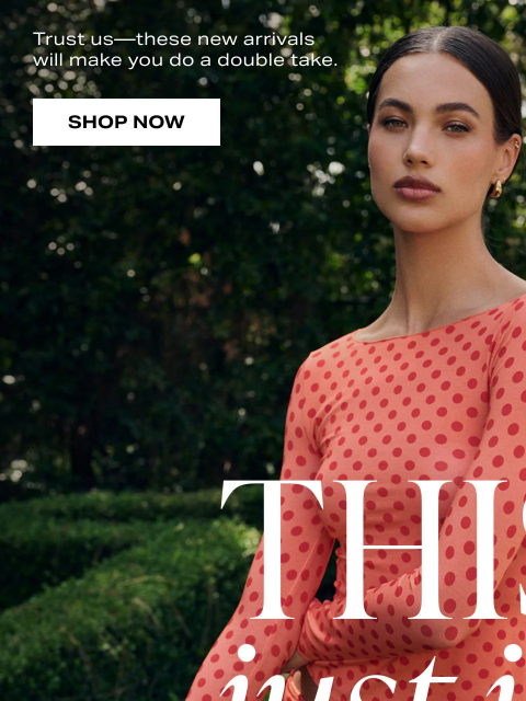 revolve newsletter: Hot New Arrivals Just Landed 🔥  