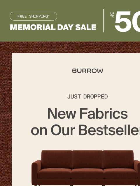 burrow newsletter: Meet Nomad’s newest look
