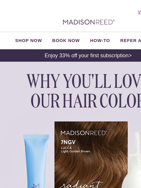 madison-reed newsletter: [FYI] Your Dream Color Is On Sale