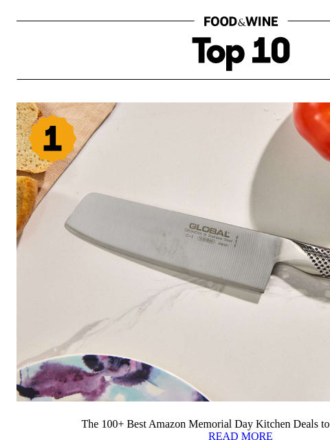 foodandwine newsletter: The 100+ Best Amazon Memorial Day Kitchen Deals to...