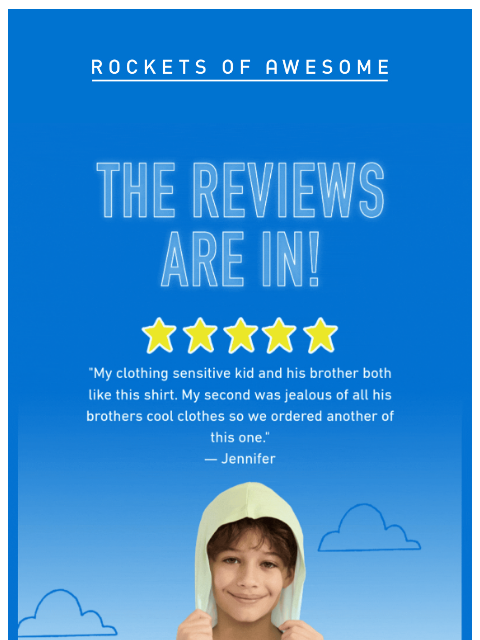 rocketsofawesome newsletter: The Reviews are In!⭐️⭐️⭐️⭐️⭐️