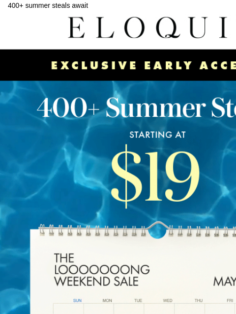 400+ summer steals await Logo Hero Sale BB NEW ARRIVALS BEST SELLERS DRESSES WORKWEAR DAILY DEAL SALE You are receiving this email because you signed up to receive promotional emails. Unsubscribe