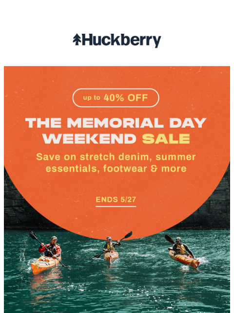 Up to 40% OFF IS LIVE, John Mayer's pants theory, the world's 71 best-looking streets, and more… Slam shut the laptop, pop on some shades, and set your OOO message–our annual Memorial Day