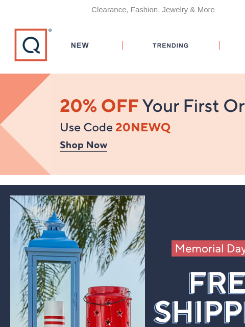 qvcemail newsletter: Hurry to Free Shipping! Ends Tonight