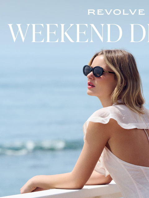 revolve newsletter: Dresses For The Weekend ☀️ 