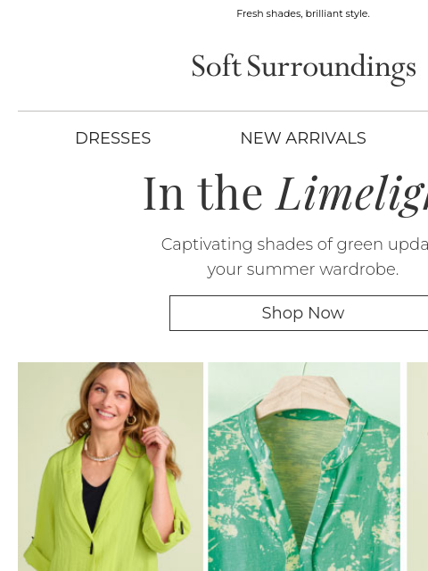 softsurroundings newsletter: Going Green