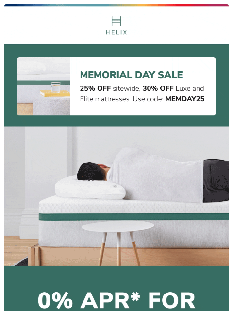 Don't miss the Memorial Day Sale with sitewide savings + 30% off Luxe and Elite models! *Your rate will be 0% APR or 10-36% APR based on credit and is subject to an eligibility check. Payment