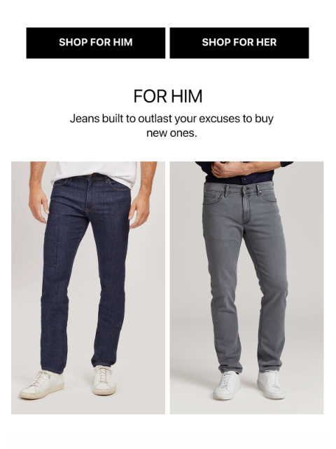 mottandbow newsletter: Jeans for years.
