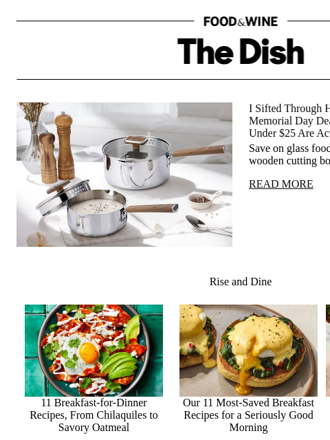 foodandwine newsletter: 10 Kitchen Picks Under $25 That Are Actually Worth...