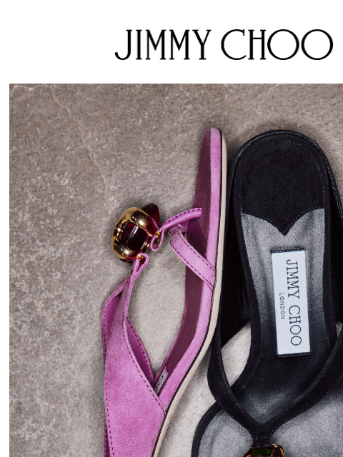 jimmychoo newsletter: Seasonal Sandals