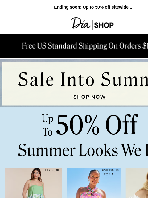 dia newsletter: Summer Must-Haves, On Sale RN💖