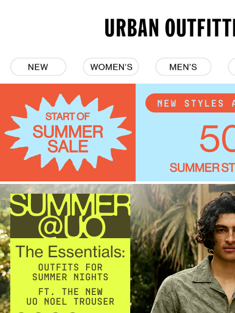 urbanoutfitters newsletter: Do summer style right this year