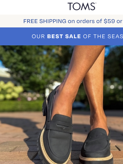 toms newsletter: Office-Approved Loafers: 30% Off