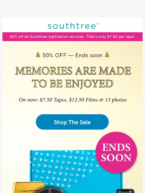southtree newsletter: Down to the hours (hint: 50% Off!)