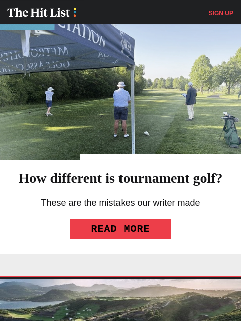 golfdigest newsletter: Teen on cusp of huge PGA Tour reward