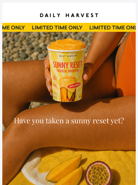 daily-harvest newsletter: 50% of your daily vitamin C ✅