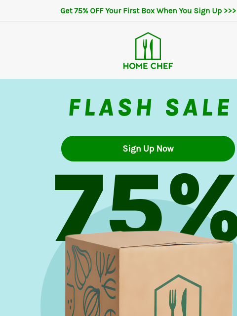 homechef newsletter: Save on meals this weekend!