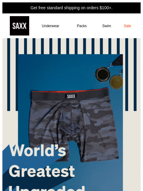 saxxunderwear newsletter: Father’s Day gift guide is here