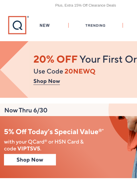 qvcemail newsletter: EcoFlow TSV® & Up to 40% Off Markdowns + Get 20% O...