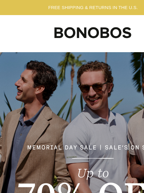 bonobos newsletter: Sale Pants up to 70% Off