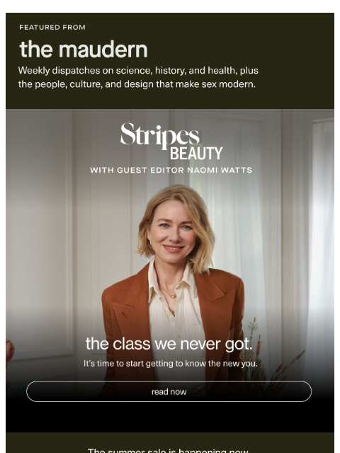 getmaude newsletter: the maudern.