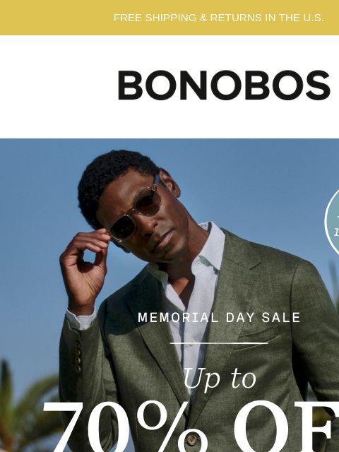 bonobos newsletter: These 30% Off Styles Are Going Fast
