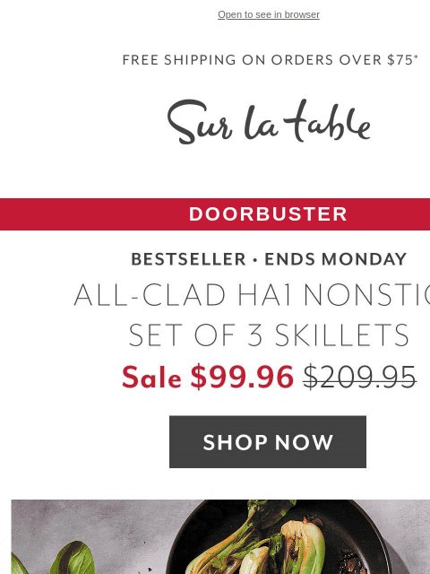 Don't miss the lowest price of the season on All-Clad's bestselling nonstick skillet set. ‌ ‌ ‌ ‌ ‌ ‌ ‌ ‌ ‌ ‌ ‌ ‌ ‌ ‌ ‌ ‌ ‌ ‌ ‌ ‌ ‌ ‌ ‌ ‌ ‌ ‌ ‌ ‌ ‌ ‌ ‌ ‌ ‌ ‌ ‌ ‌ ‌ ‌ ‌ ‌ ‌ ‌ ‌ ‌ ‌ ‌ ‌ ‌ ‌ ‌ ‌ ‌