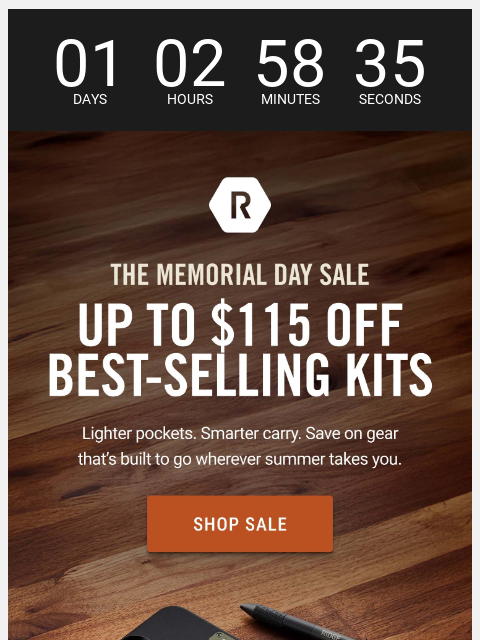 ridge newsletter: Up to $115 OFF Sale Exclusives