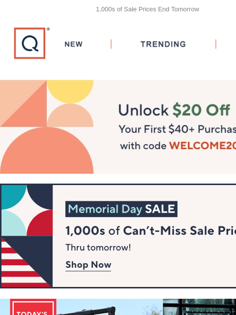 1000s of Sale Prices End Tomorrow QVC New TRENDING DEALS Unlock $20 off Your First Purchase Memorial Day Sale EcoFlow Bose SoundLink Micro Bluetooth Speaker Bose SoundLink Micro Bluetooth Speaker Shop