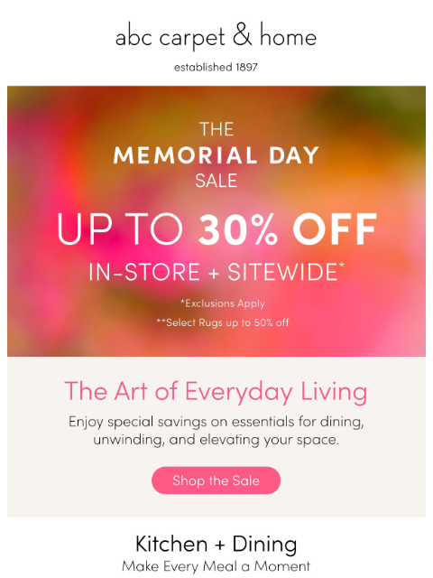 Up to 30% off essentials for dining, bedding, and more ͏ ͏ ͏ ͏ ͏ ͏ ͏ ͏ ͏ ͏ ͏ ͏ ͏ ͏ ͏ ͏ ͏ ͏ ͏ ͏ ͏ ͏ ͏ ͏ ͏ ͏ ͏ ͏ ͏ ͏ ͏ ͏ ͏ ͏ ͏ ͏ ͏ ͏ ͏ ͏ ͏ ͏ ͏ ͏ ͏ ͏ ͏ ͏ ͏ ͏ ͏ ͏ ͏ ͏ ͏ ͏ ͏ ͏ ͏ ͏ ͏ ͏ ͏ ͏ ͏ ͏ ͏ ͏ ͏ ͏ ͏ ͏ ͏