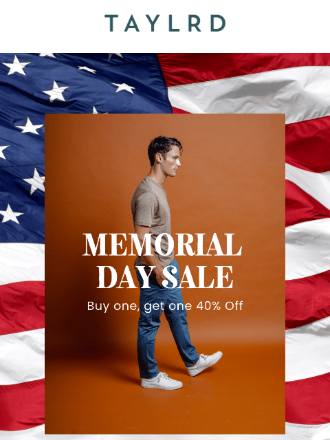 banner We're halfway through our Memorial Day Sale, and there's still time to save. 🎯 Buy One, Get One 40% Off—no code needed 🛍️ Just add to cart, and the discount applies automatically Whether